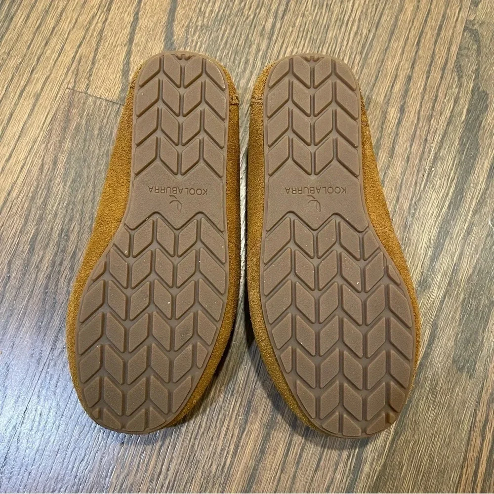 Koolaburra by UGG Suede Moccasin Slipper Shoes Size 12 Brown